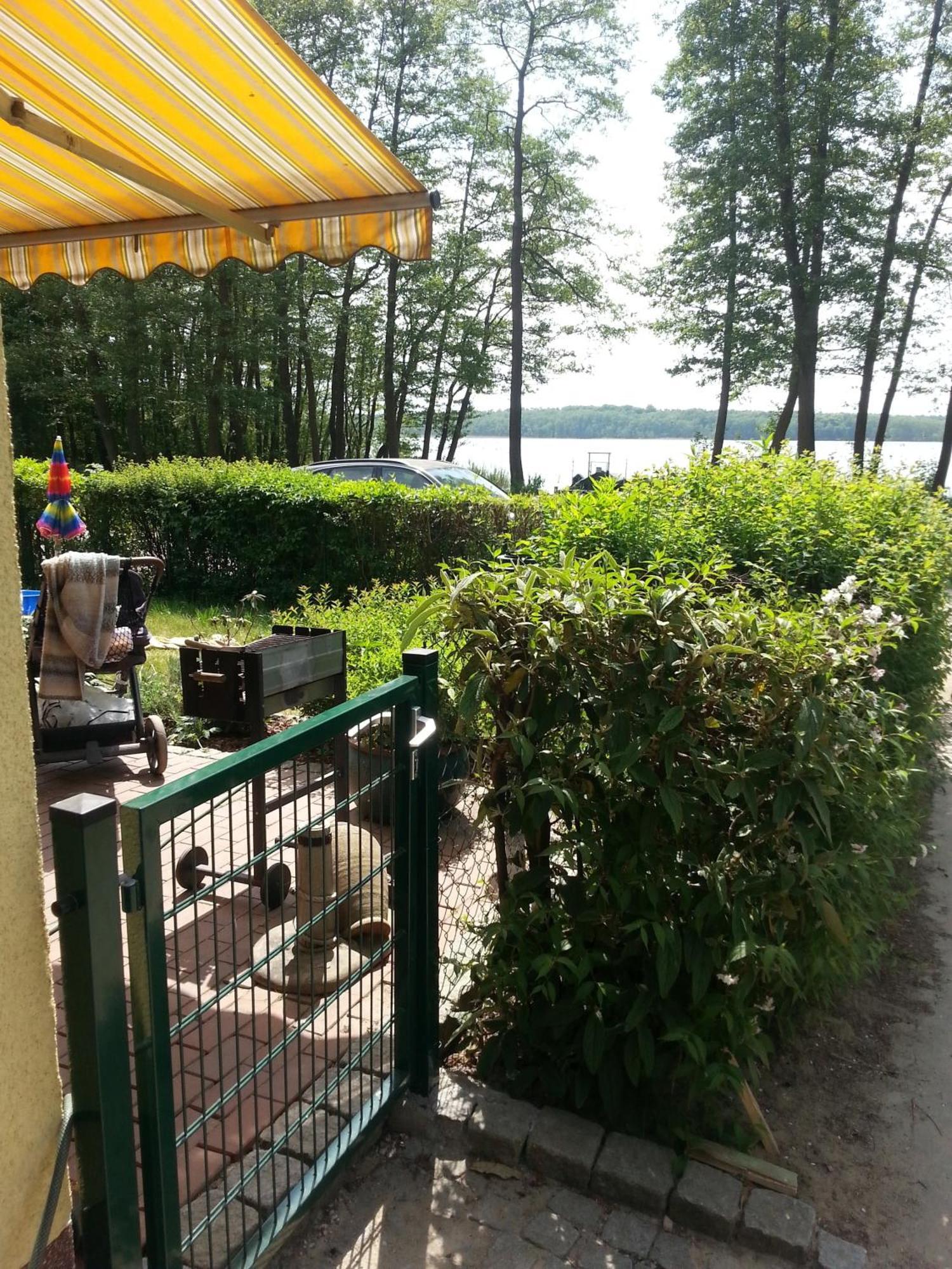 Ferienhaus Seeblick Am Jabeler See Mit Sauna Bagian luar foto