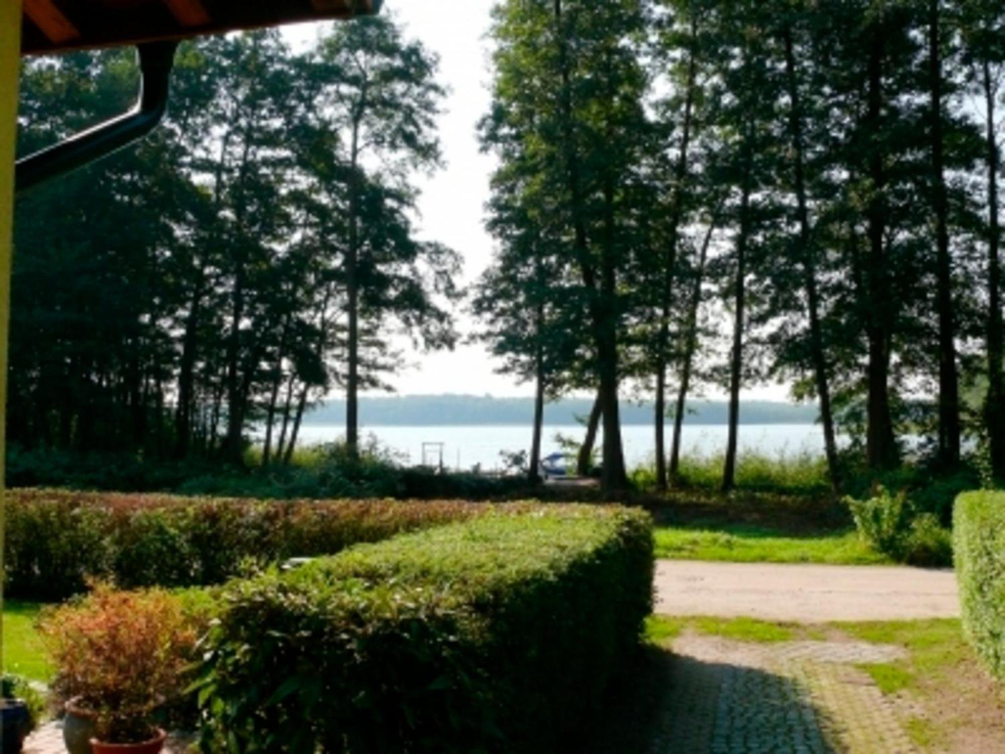 Ferienhaus Seeblick Am Jabeler See Mit Sauna Bagian luar foto
