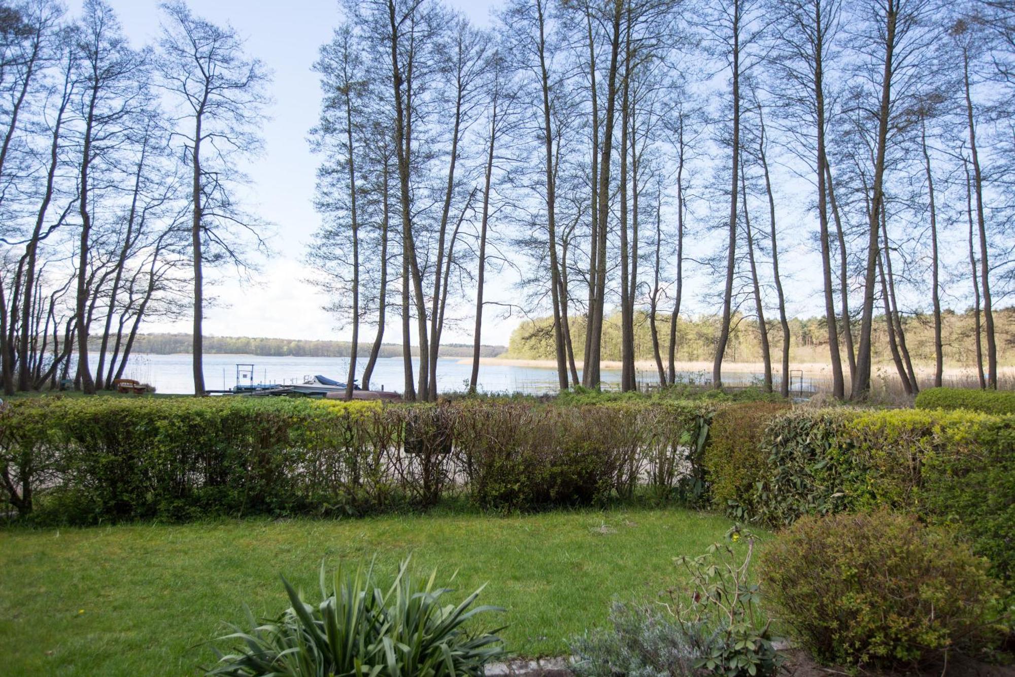 Ferienhaus Seeblick Am Jabeler See Mit Sauna Bagian luar foto